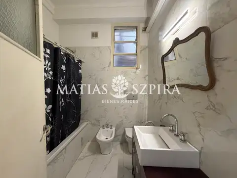 Depto de 3 amb con patio en Barracas