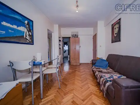 Departamento 3 ambientes con 1 baño
