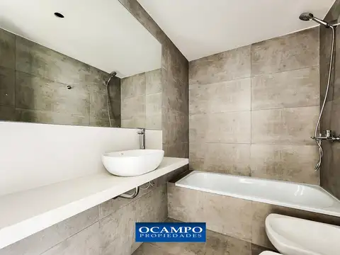 Departamento Monoambiente con 1 baño