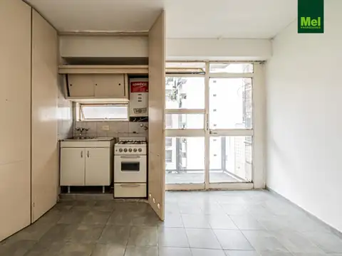 Monoambiente al frente en Palermo