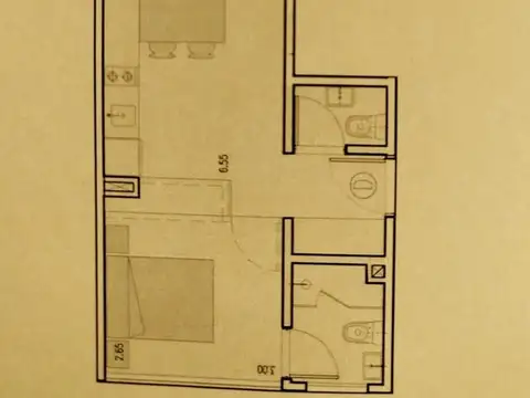 Departamento en Venta de Monoambiente