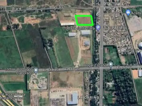 TERRENO 10.500 m2 - AREA INDUSTRIAL URIBURU