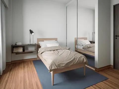 Departamento 4 ambientes con 1 baño