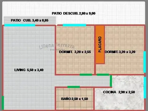 Pi Y Margall 400, Piso 1