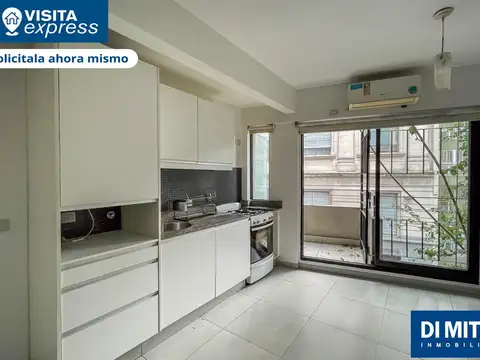 Departamento Monoambiente con 1 baño