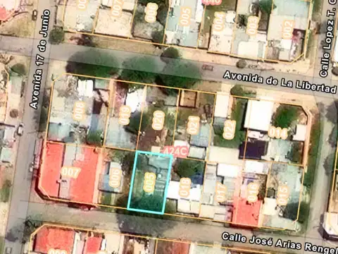 Zona Norte. B° 17 de Octubre. Teniente Coronel Espejo. Mza 424. Lote 100