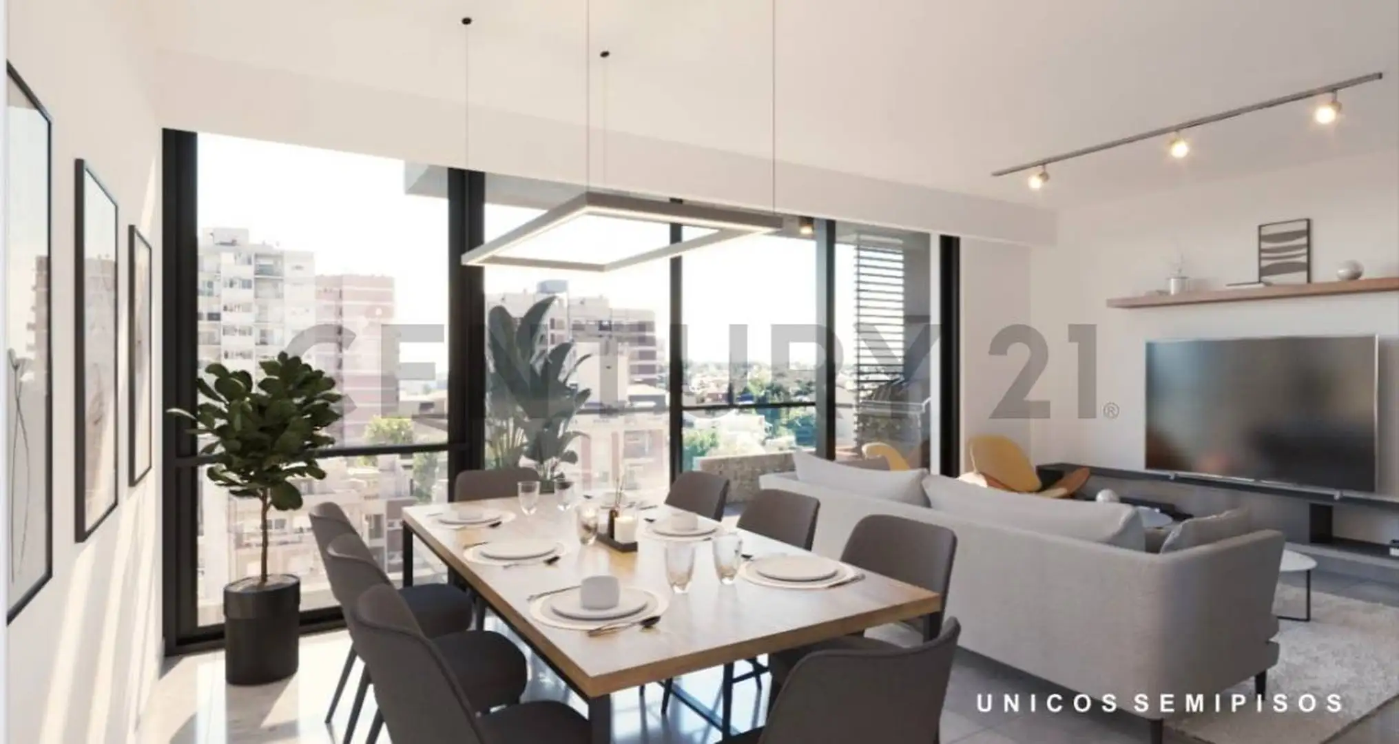 Venta departamento semipiso 2 ambientes pozo al frente con balcon y parrilla