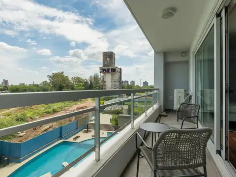 Monoambiente en alquiler, amplio, Maui amoblado amenities premium puerto norte