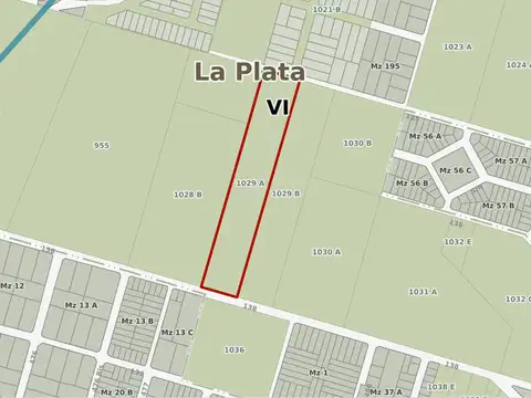 Terreno en Venta de 25790,0 m2