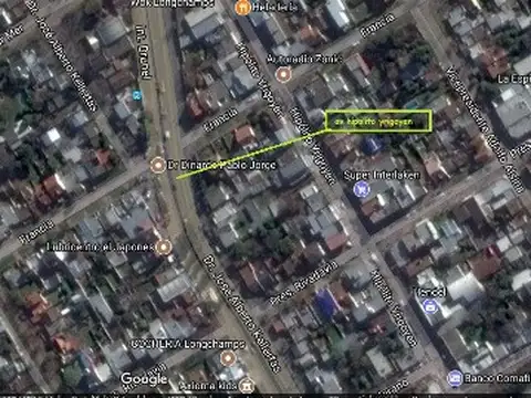 Terreno en Venta 9,33  mts Frente