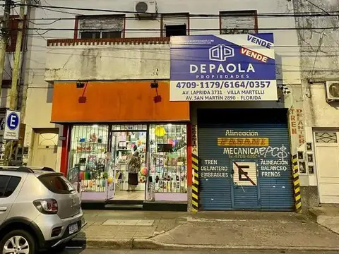 VENTA EN BLOCK LOCAL + 2 DPTOS 3 AMB + GALPON Y GARAGE