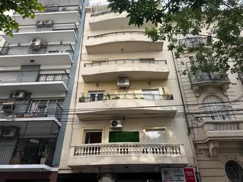 Peña y Junin - 2 Dorm + escritorio Muy Luminoso