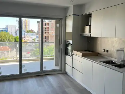Venta Departamento - Monoambiente divisible - Balcon aterrazado - Kamado - Energia Solar