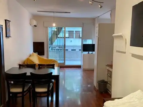 Monoambiente con balcón n alquiler temporal en Colegiales 2 pax Disponible