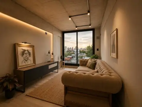 Departamento 3 ambientes con 2 baños