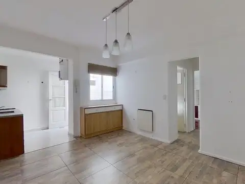 Departamento 3 Ambientes con Patio en Parque Centenario