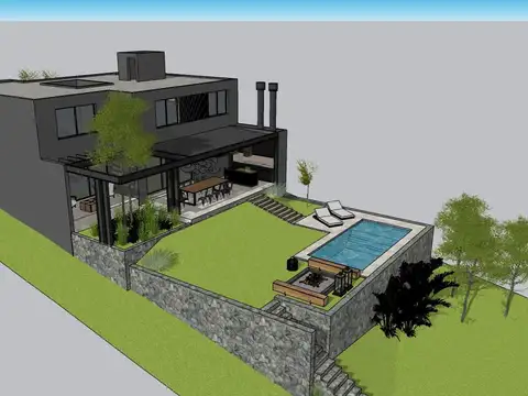 Casa venta en La Deseada 3 dormitorios 3 baños con seguridad 24 hs