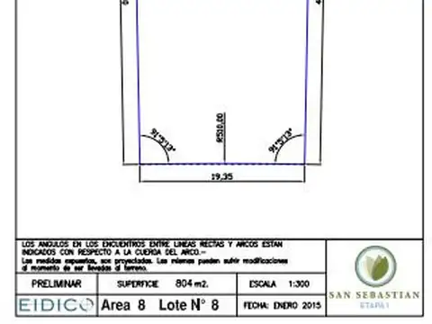 San Sebastian, Area 8, Pilar