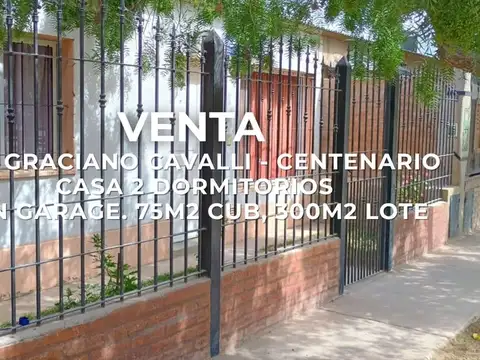 VENTA DE CASA EN CENTENARIO 