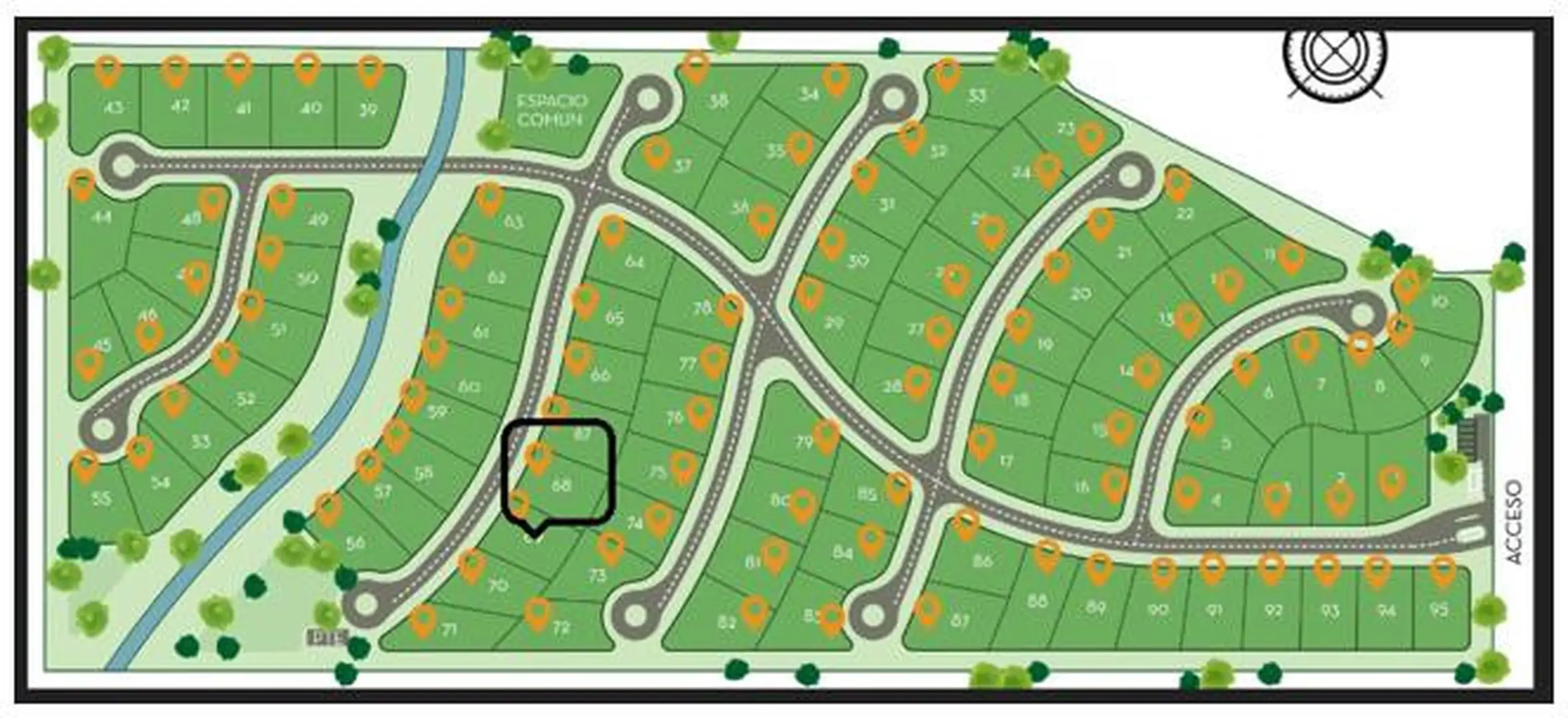 Lote Barrio Privado Arenas Chico