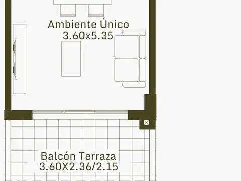 Departamento en Venta con 1 cocheras