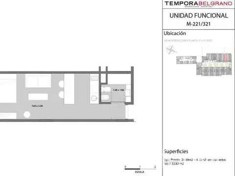 Departamento - Belgrano