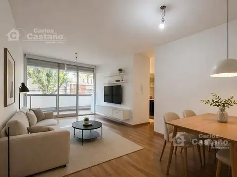 Moderno dpto 3 ambientes, 2 baños, suite con vestidor, cochera y amenties