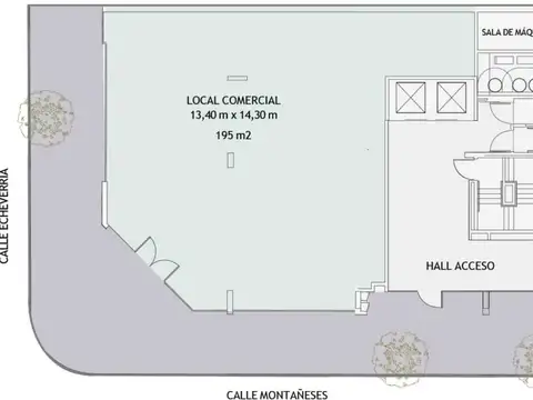 Local en esquina apto todo destino