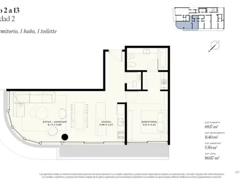 Departamento en Venta 1 año