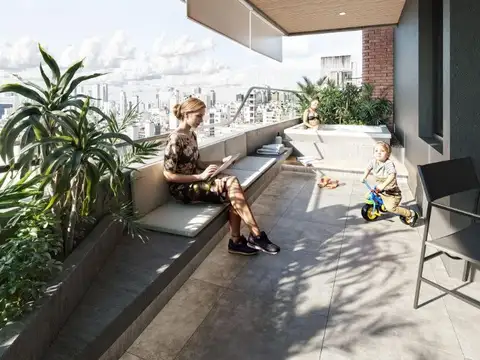 VENTA. Departamento 3 dormitorios en construcción.