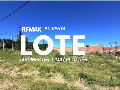 Venta lote esquina jardines de limay, plottier