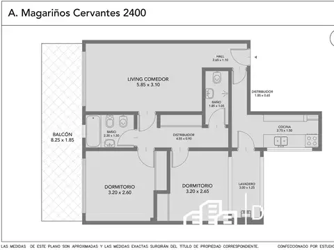 Magariños Cervantes 2400