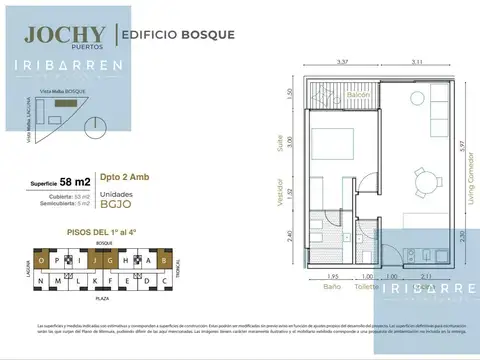 Departamento en Venta en Puertos, USD 180.000