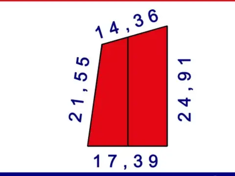 Terreno en Venta de 357,0 m2