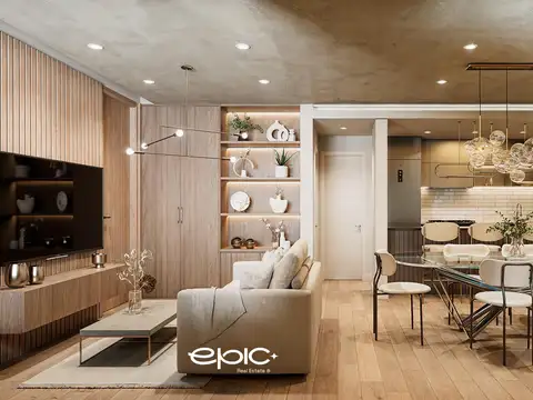 Departamento 3 ambientes con 1 baño