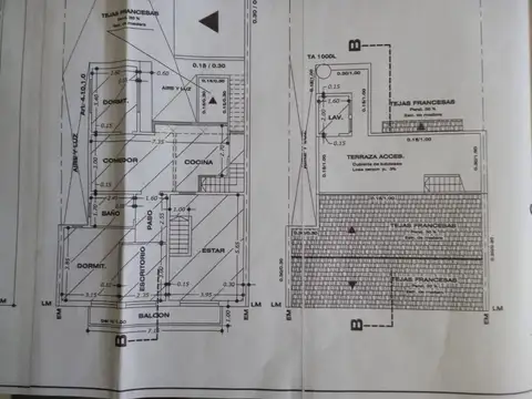 Depto Tipo Casa en Venta 53 años