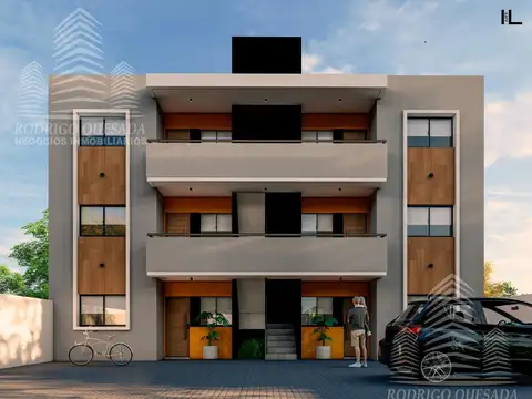 Depto Tipo Casa 3 ambientes con 1 baño