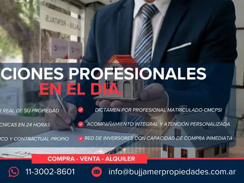 TASACIONES PROFESIONALES EN EL DÍA