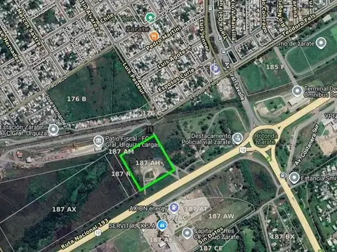 Terreno en Venta 180  mts Fondo