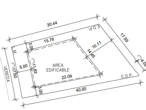 Terreno en Venta, 645m2, Azzurra Tortugas, Manuel Alberti, Pilar, Gba Norte