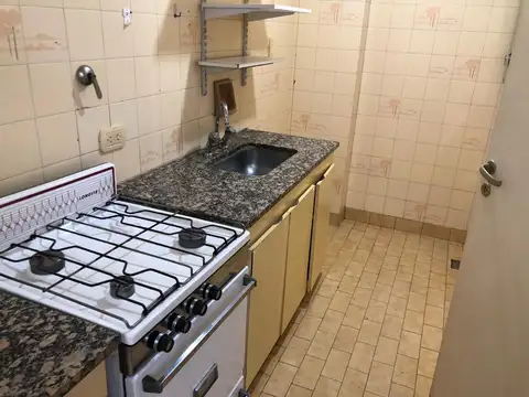 Departamento 2 ambientes con 1 baño