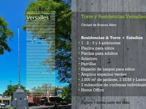 Departamento Monoambiente con 1 baño