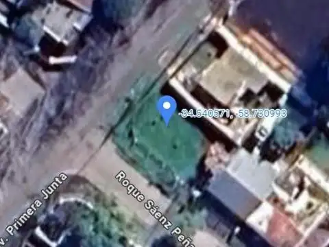 Roque Sáenz Peña y Avenida Primera Junta