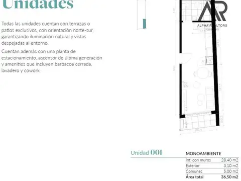 Departamento en Venta en Cordon , USD 113.000