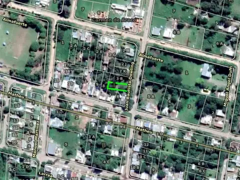 Terreno en Venta 10  mts Frente