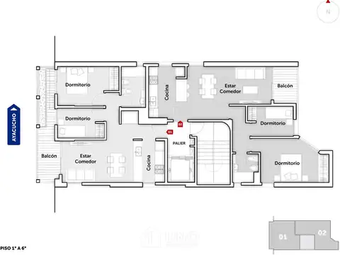 Ayacucho 1400, Piso 05