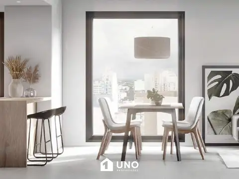 Ayacucho y 9 de Julio - Dpto de 2 Dormitorios Externo. Cochera disponible.