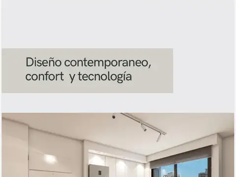 Departamento Monoambiente con 1 baño