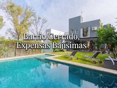 Casa en Venta Barrio Cerrado Bajas Expensas
