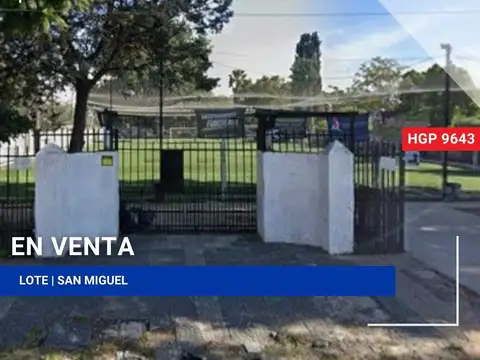 Terreno - Venta - Argentina, San Miguel - Maestro Angel D'elia 2647